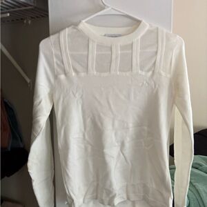 Elegant White Women's Top